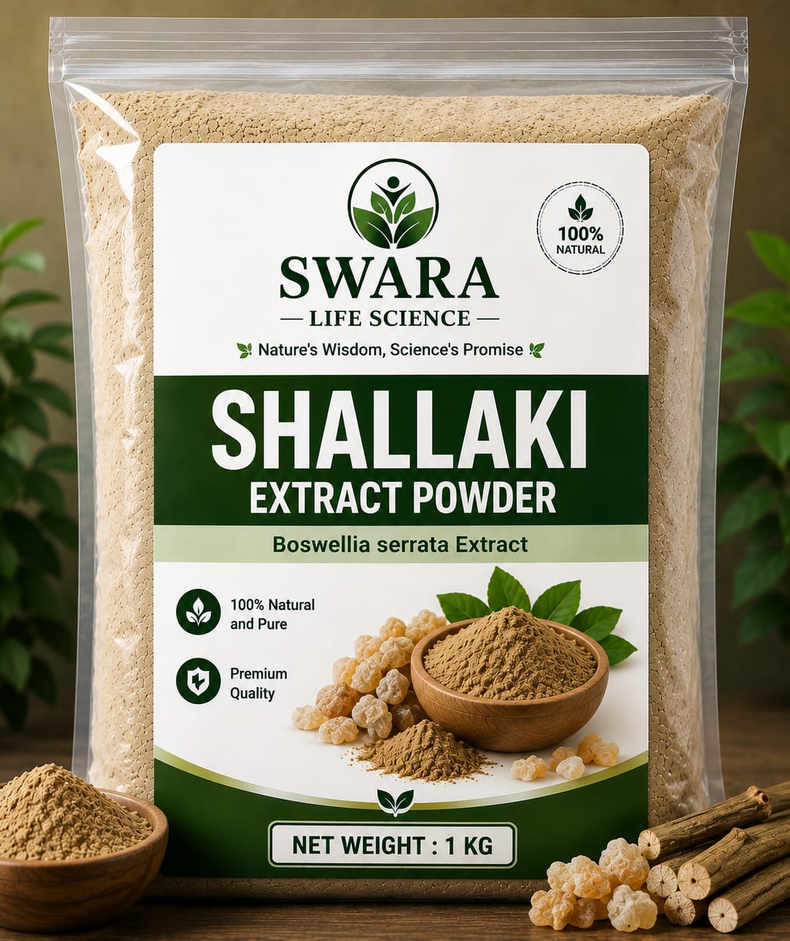 Premium Herbal Extracts by Swara Life Science